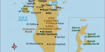 Al Bahrain bản đồ